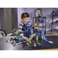 MAJORETTE CREATIX BAZA POLICYJNA ŚWIATŁO DŹWIĘK + 5 POJAZDÓW 2050030