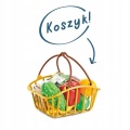 SKLEP SUPERMARKET DLA DZIECI Z KOSZYKIEM NA ZAKUPY I AKCESORIAMI ŚWIATŁO DŹWIĘK