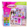 KUCHNIA DO ZABAWY MY LITTLE CHEF OBIEG WODY ŚWIATŁO DŹWIĘK RÓŻOWA