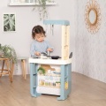 SMOBY KUCHNIA ELEKTRONICZNA BON APETIT NIEBIESKA PASTELOWA 310823