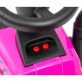 MILLY MALLY JEŹDZIK TRAKTOR Z PRZYCZEPKĄ NEW HOLLAND T7 RÓŻOWY