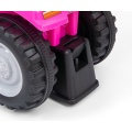 MILLY MALLY JEŹDZIK TRAKTOR Z PRZYCZEPKĄ NEW HOLLAND T7 RÓŻOWY