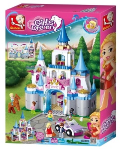 SLUBAN GIRLS KLOCKI SZAFIROWY ZAMEK 815EL. M38-B0610