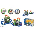 MOCHTOYS MEGA GARAŻ 2+3 POZIOMY + ZNAKI + AUTKO 12013