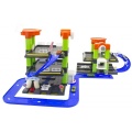 MOCHTOYS MEGA GARAŻ 2+3 POZIOMY + ZNAKI + AUTKO 12013