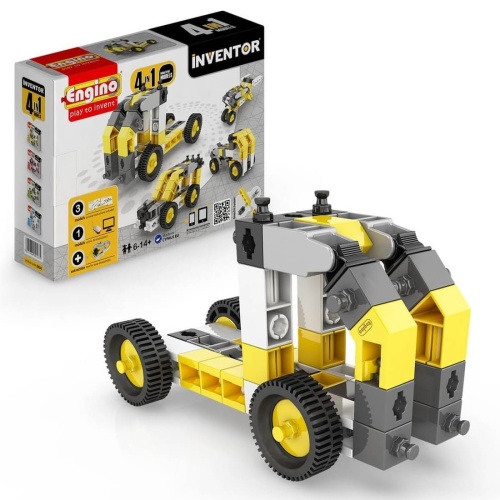 ENGINO KLOCKI KONSTRUKCYJNE INVENTOR 4w1 POJAZDY PRZEMYSŁOWE ENG0434