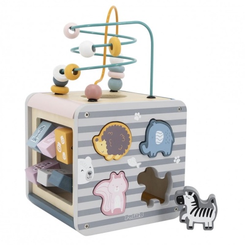 VIGA POLAR B DREWNIANA KOSTKA CENTRUM EDUKACYJNE 5w1 44030
