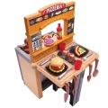 ECOIFFIER PIZZERIA FAST FOOD Z AKCESORIAMI 33EL. 1693