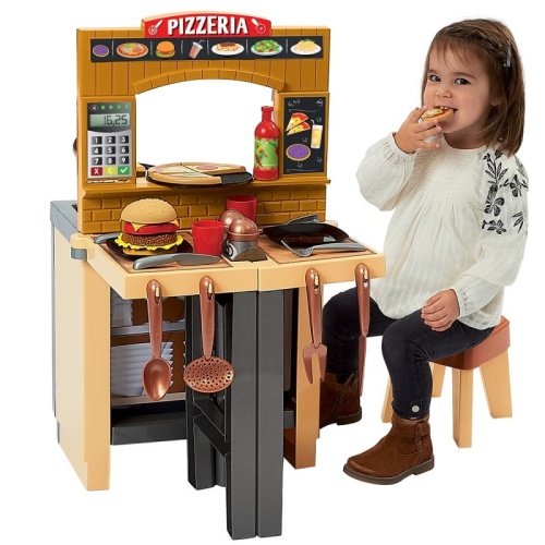 ECOIFFIER PIZZERIA FAST FOOD Z AKCESORIAMI 33EL. 1693