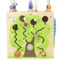 VIGA DREWNIANE CENTRUM EDUKACYJNE 5w1 KOSTKA ACTIVITY BOX 44591