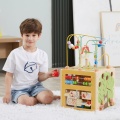 VIGA DREWNIANE CENTRUM EDUKACYJNE 5w1 KOSTKA ACTIVITY BOX 44591