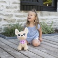 SIMBA INTERAKTYWNY PIESEK CHI CHI BABY BOO 30CM REAGUJE NA 12 POLECEŃ 5893500