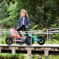 BERG JUNIOR GOKART BUDDY LUA RÓŻOWO-MIĘTOWY 3-8 LAT DO 50 KG NOWY MODEL