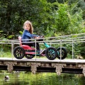 BERG JUNIOR GOKART BUDDY LUA RÓŻOWO-MIĘTOWY 3-8 LAT DO 50 KG NOWY MODEL