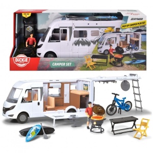 DICKIE PLAYLIFE SAMOCHÓD KAMPER 30CM Z AKCESORIAMI 3837021