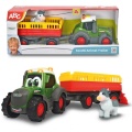 DICKIE ABC TRAKTOR FENDT Z PRZYCZEPKĄ ZE ZWIERZĄTKIEM 4115001