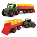 DICKIE ABC TRAKTOR FENDT Z PRZYCZEPKĄ ZE ZWIERZĄTKIEM 4115001