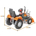 WOOPIE TRAKTOR NA PEDAŁY MAXTRAC Z ŁYŻKĄ 28408