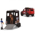 DICKIE PLAYLIFE ZESTAW DŻOKEJA SAMOCHÓD + FIGURKA KONIA 3837018
