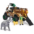 DICKIE PLAYLIFE ZESTAW STRAŻNIKA DZIKICH ZWIERZĄT SAMOCHÓD + FIGURKI 3837016