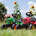 FALK TRAKTOR NA PEDAŁY Z PRZYCZEPĄ SUPERCHARGER ZIELONY OD 2 LAT 2031AB