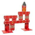 CLASSIC WORLD EDU OGROMNE KLOCKI KONSTRUKCYJNE DREWNIANE STRAŻ POŻARNA CW53474