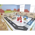 CLASSIC WORLD EDU OGROMNE KLOCKI KONSTRUKCYJNE DREWNIANE STRAŻ POŻARNA CW53474