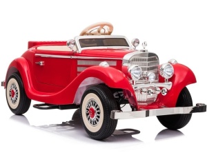 SAMOCHÓD NA AKUMULATOR MERCEDES RETRO 540K CZERWONY