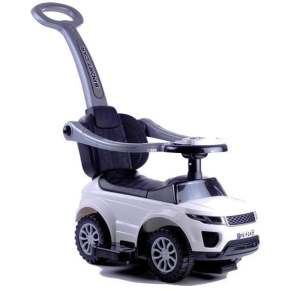 JEŹDZIK Z PCHACZEM SPORT CAR BIAŁY