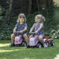 FALK BABY JEŹDZIK TRAKTOREK GIRLY NEW HOLLAND RÓŻOWY Z PRZYCZEPKĄ OD 12 M-CY 288C