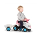 FALK BABY JEŹDZIK TRAKTOREK RAINBOW BIAŁY Z PRZYCZEPKĄ OD 12 M-CY 206B