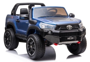 SAMOCHÓD NA AKUMULATOR TOYOTA HILUX 2OS. NIEBIESKI LAKIER