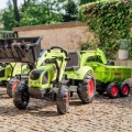 FALK TRAKTOR NA PEDAŁY Z PRZYCZEPĄ, ŁYŻKĄ I ŁADOWARKĄ CLAAS AVEC 3-7 LAT 2070W