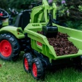 FALK TRAKTOR NA PEDAŁY Z PRZYCZEPĄ, ŁYŻKĄ I ŁADOWARKĄ CLAAS AVEC 3-7 LAT 2070W