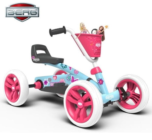 BERG JUNIOR GOKART NA PEDAŁY BUZZY BLOOM 2-5 LAT