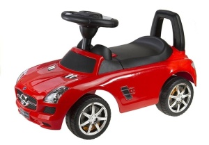 JEŹDZIK MERCEDES-BENZ SLS AMG CZERWONY