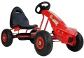 GOKART NA PEDAŁY A-18 CZERWONY