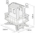FEBER DOMEK OGRODOWY CHATKA NA DRZEWIE 13533