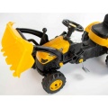 WOOPIE TRAKTOR NA PEDAŁY Z ŁYŻKĄ FARMER MAXTRAC ŻÓŁTY 28415