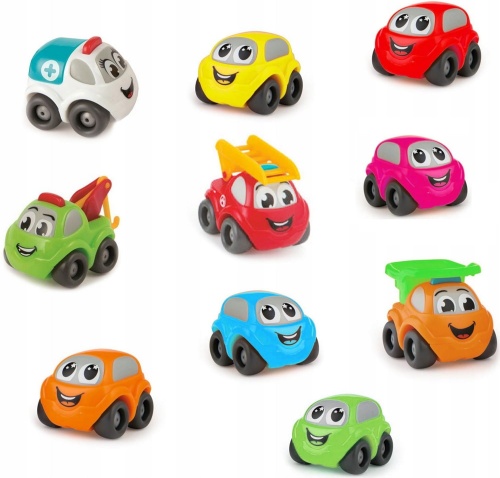 SMOBY VROOM PLANET DUŻY ZESTAW 10 POJAZDÓW 120109