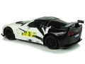 Auto Sportowe Wyścigowe  R/C 1:24 Corvette C6.R Biały 2.4 G Światła