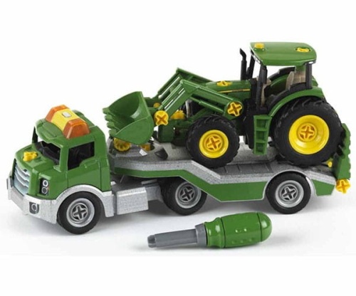 KLEIN TRAKTOR JOHN DEERE DO SKRĘCANIA NA LAWECIE 3908