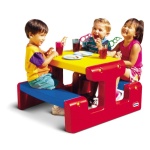 LITTLE TIKES STÓŁ/STOLIK PIKNIKOWY JUNIOR NIEBIESKO/ŻÓŁTO/CZERWONY4795