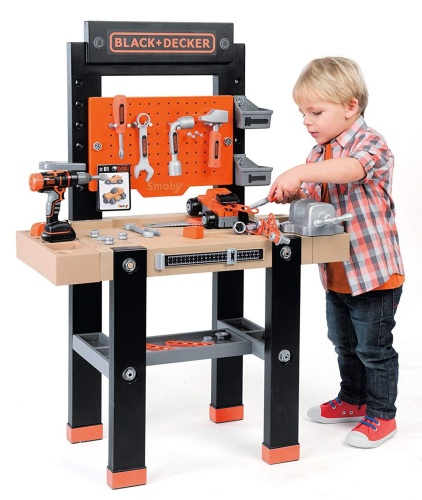 SMOBY DUŻY WARSZTAT BLACK & DECKER BRICOLO CENTER 360701
