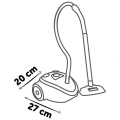 SMOBY ODKURZACZ DLA DZIECI Z DŹWIĘKIEM 330217