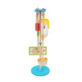 TOOKY TOY DREWNIANY ZESTAW DO SPRZĄTANIA DLA DZIECI 6EL. TF436