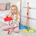 TOOKY TOY DREWNIANY ZESTAW DO SPRZĄTANIA DLA DZIECI 6EL. TF436