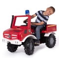 ROLLY TOYS SAMOCHÓD NA PEDAŁY MERCEDES UNIMOG STRAŻ POŻARNA 3-8 LAT 038220