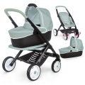 SMOBY WÓZEK DLA LALEK MAXI COSI QUINNY 3w1 GONDOLA SPACERÓWKA I WÓZEK GŁĘBOKI 253120