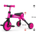 MILLY MALLY ROWEREK 2w1 GRANDE PINK